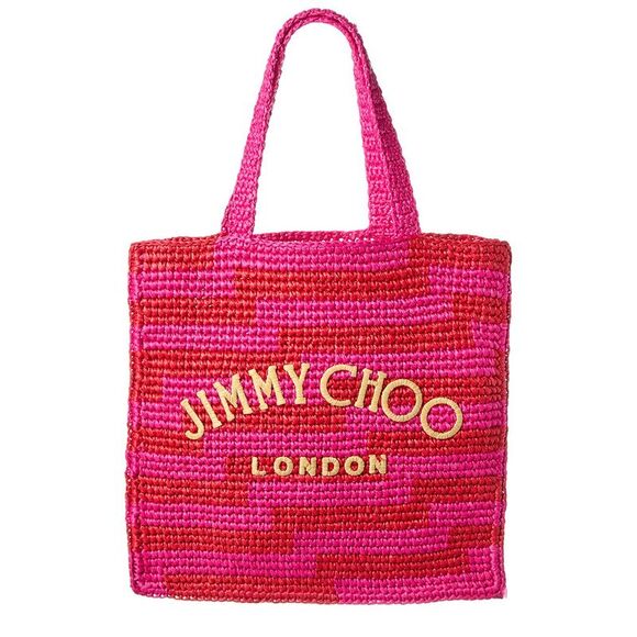 Jimmy Choo Handbags - Jimmy Choo Beach NS Raffia Tote